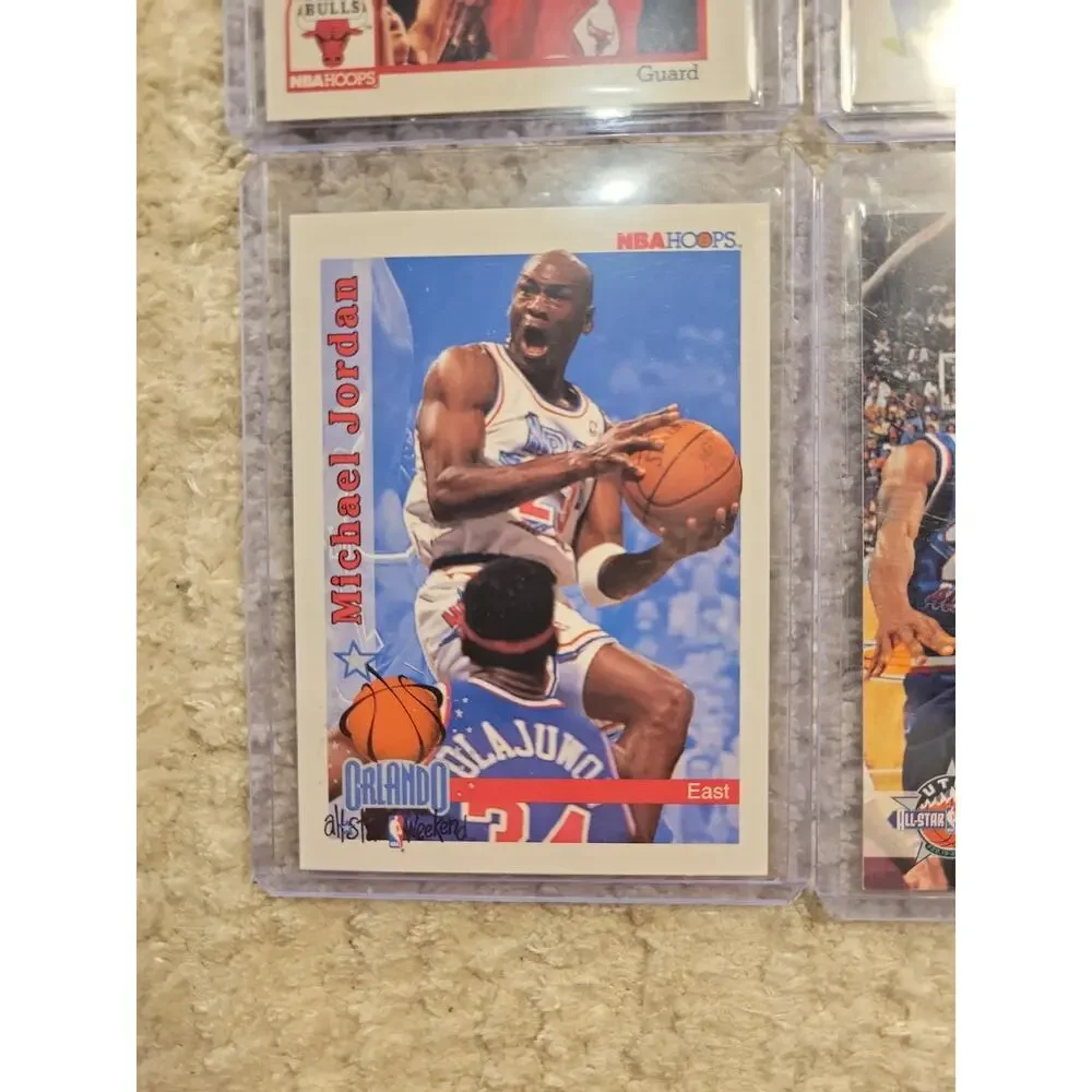 Michael Jordan Lot 9 Cards upper deck Chicago Bulls Basketball Cards